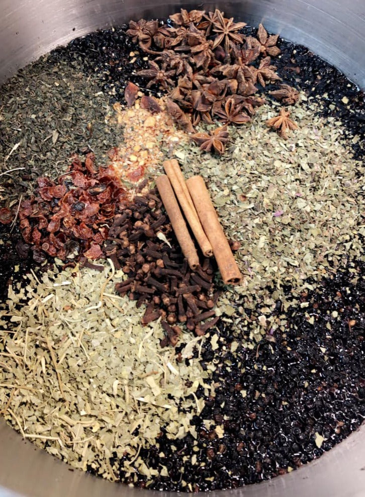 ImmuniTEA Loose Leaf Tea (Allergy-Sinus-Cold-Fever-Flu-Lungs-Throat-Immunity)
