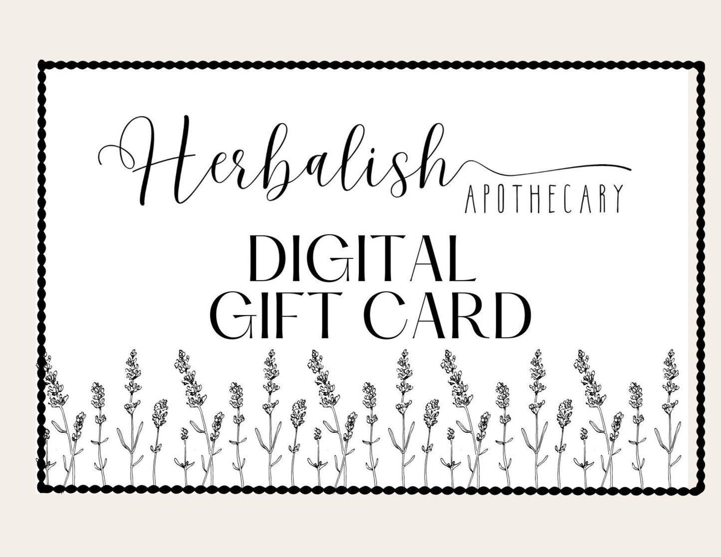 Digital Gift Card