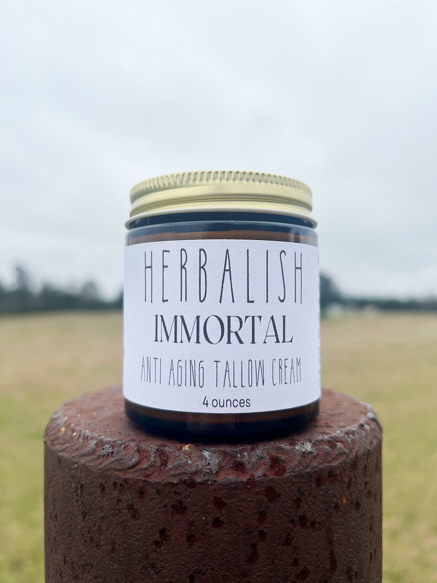 Immortal Tallow Face Cream (Anti-aging-scars-dark spots-tighten)