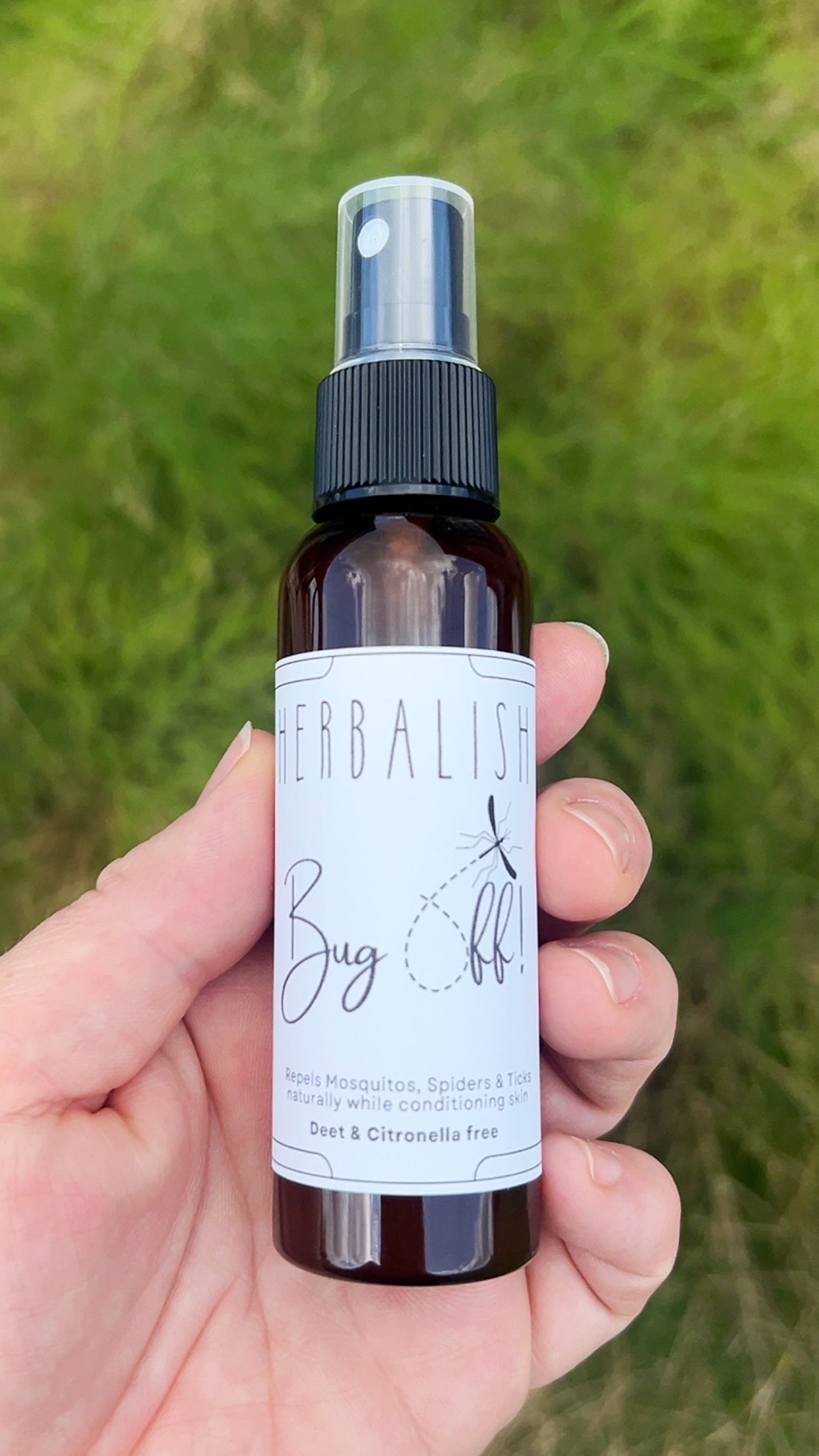 Bug Off (Natural Bug Repellent) DEET & CITRONELLA FREE