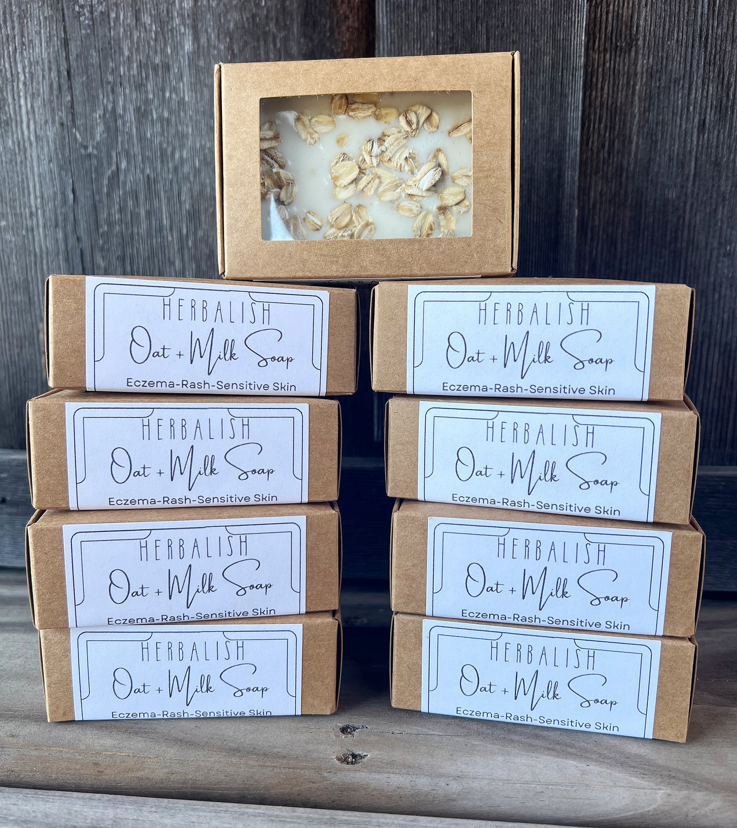 Oat + Cream Goat's Milk Soap (Eczema, Rash & Sensitive Skin)