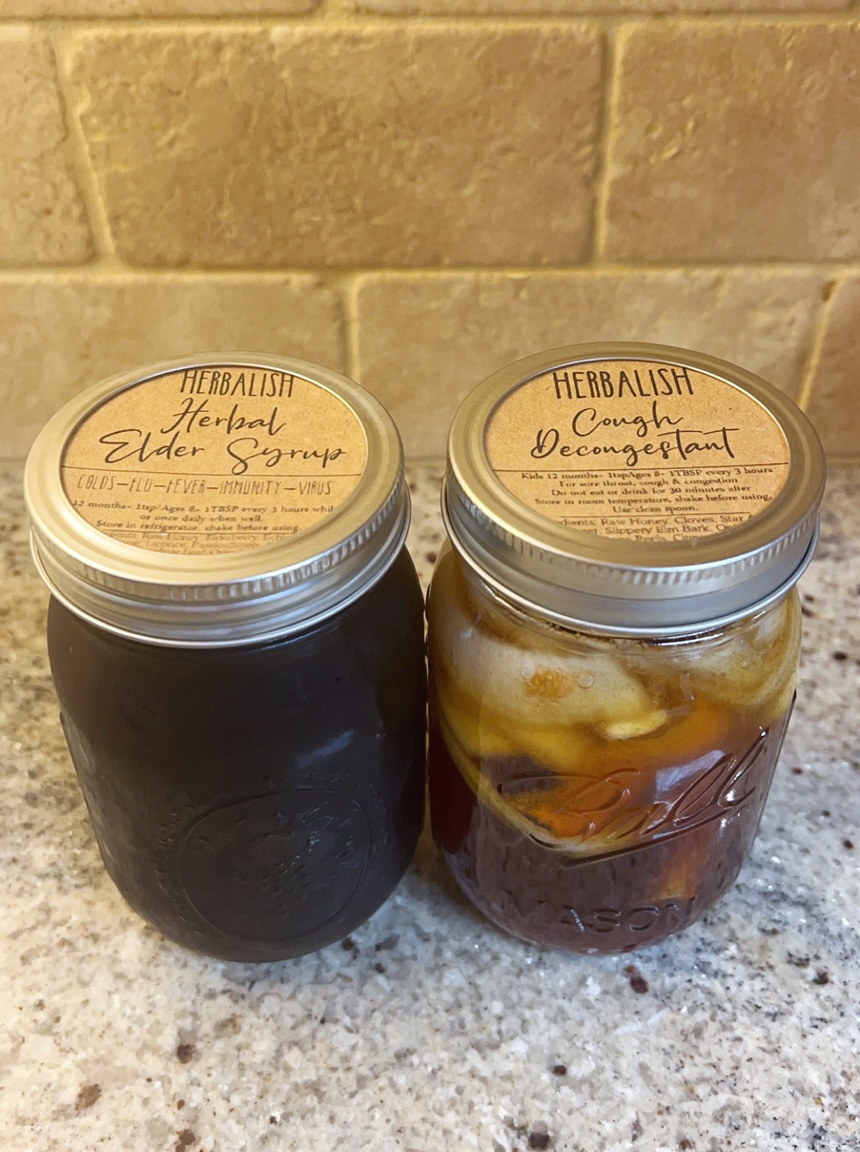 Syrup Duo (Elderberry & Cough Syrup)