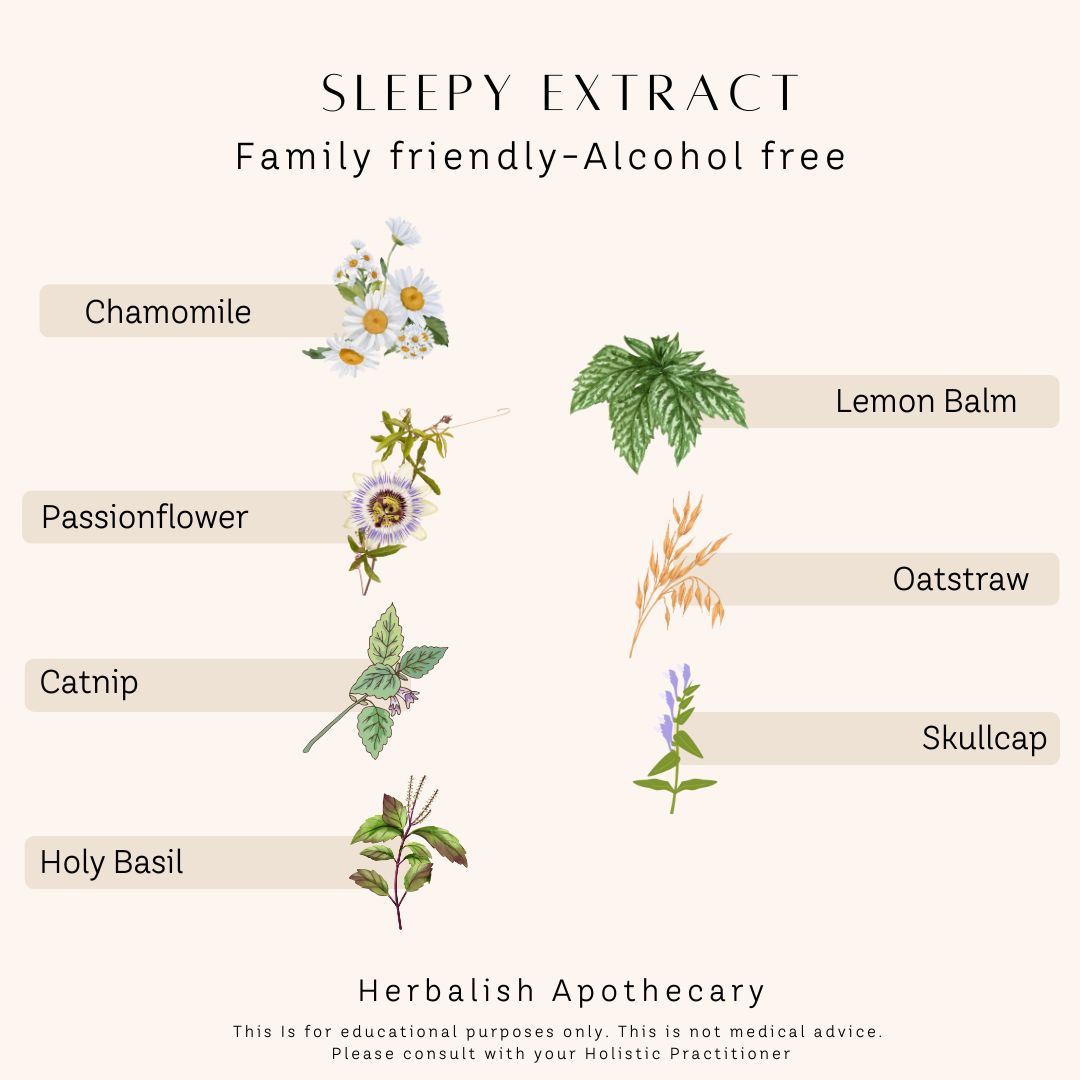 Sleepy Extract (Sleep-Restlessness-Anxiety) ALCOHOL FREE