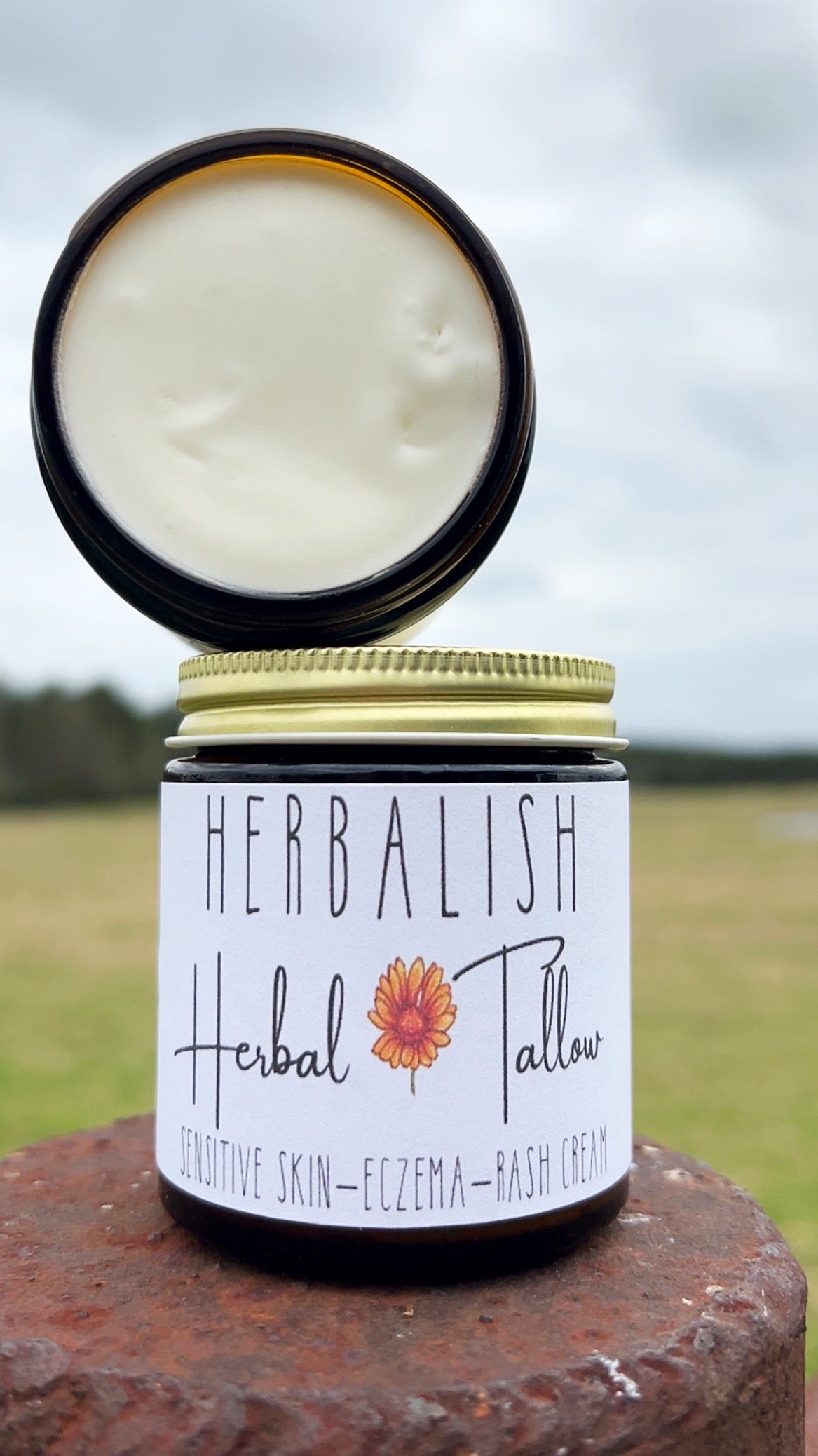 Herbal Tallow (Eczema, Rash, Psoriasis, Sensitive Skin)