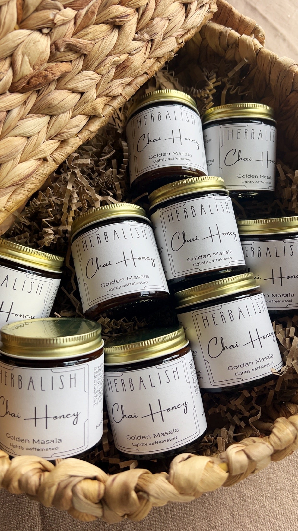Chai Honey (lightly caffeinated drink enhancer)