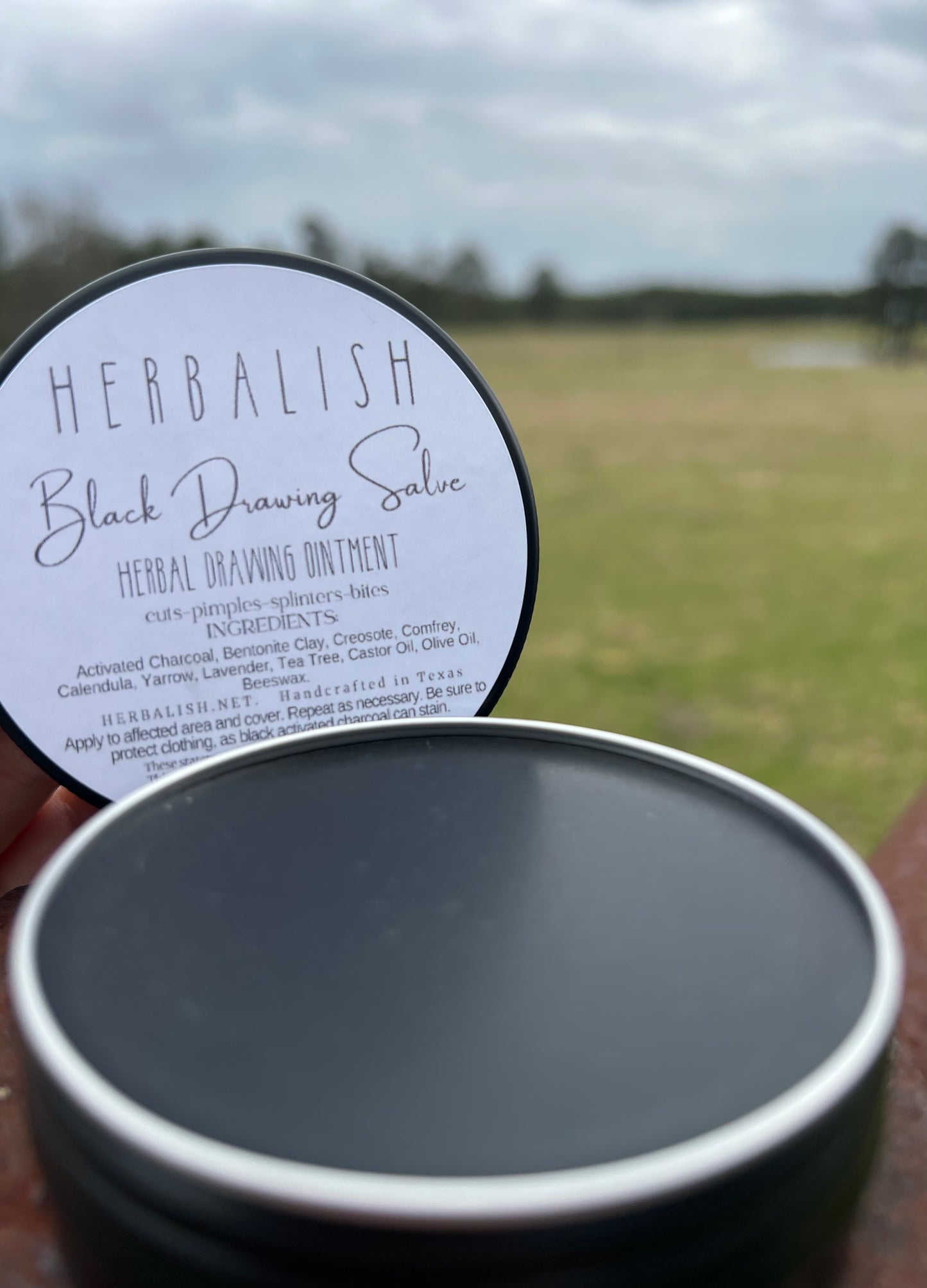 Black Drawing Salve (Acne, Stings, bites, splinters,cuts)