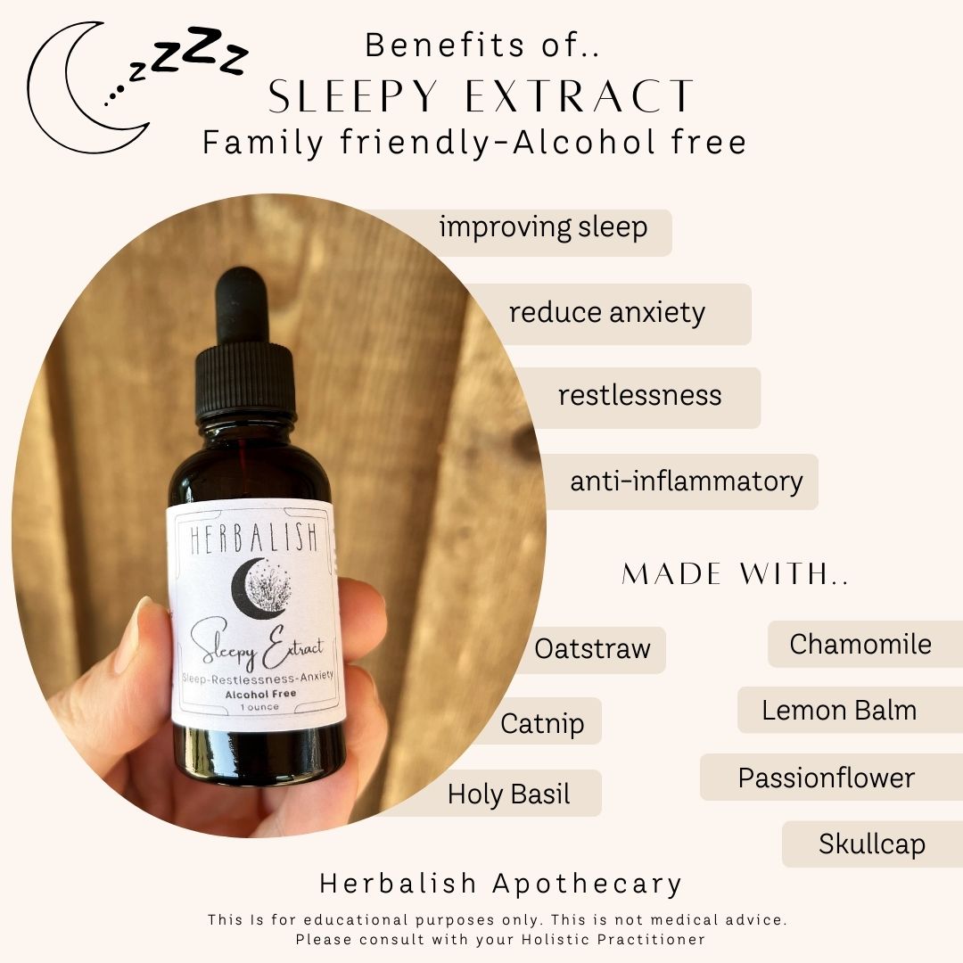 Sleepy Extract (Sleep-Restlessness-Anxiety) ALCOHOL FREE
