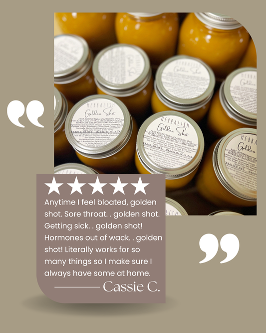 Golden Shot (immune support, bloat relief & hormonal balance)