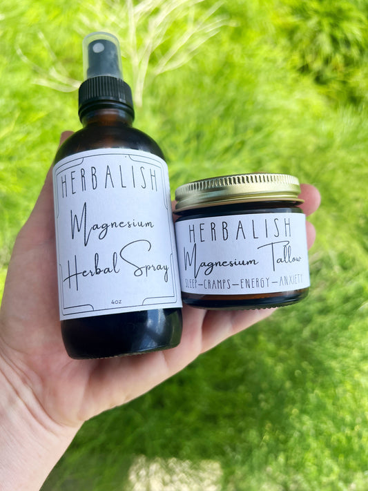 Magnesium Bundle (Balancing Hormones, Cramps, Sleep, Energy & Deodorant)