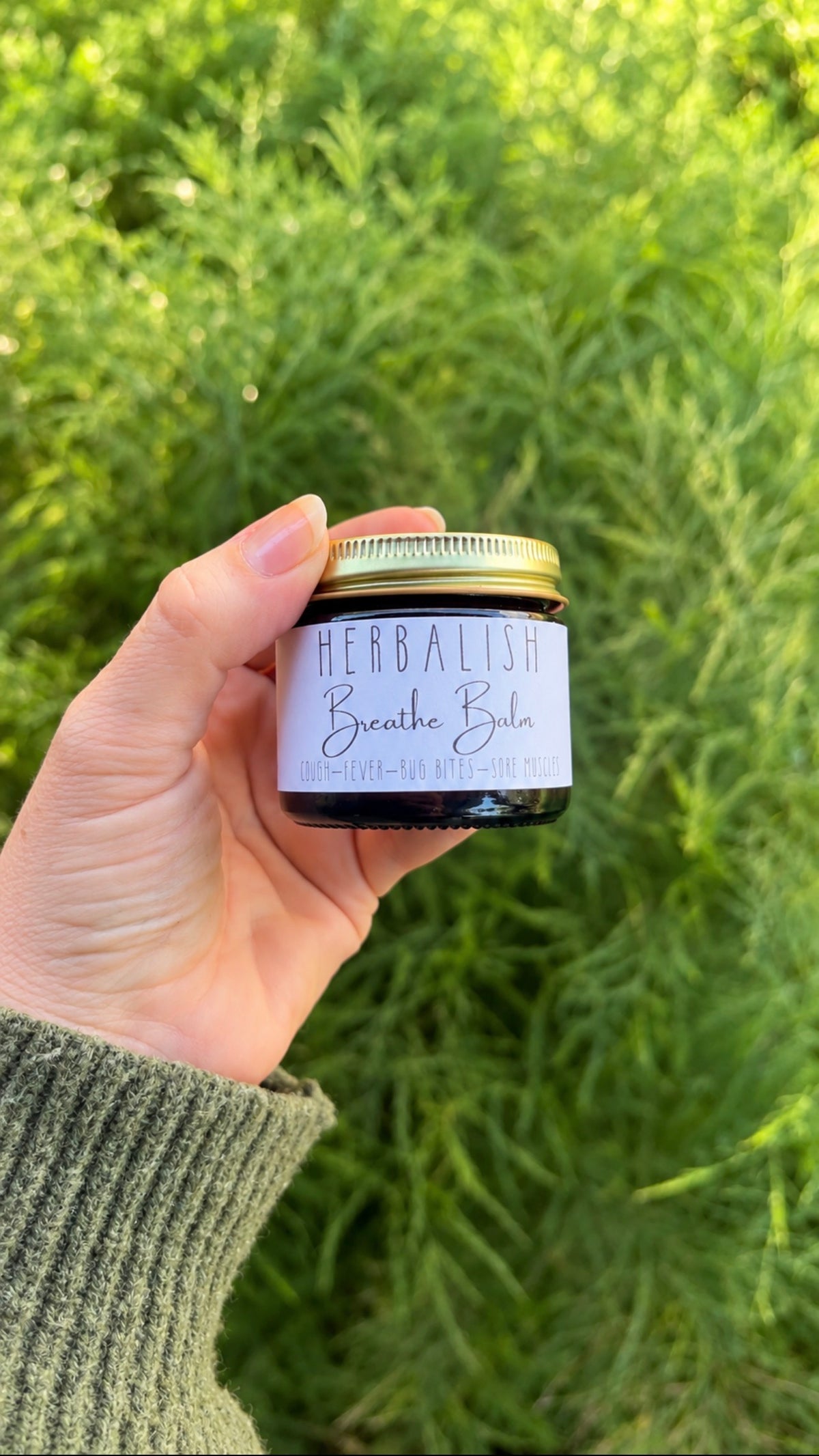Breathe Balm (Congestion, Sore muscle relief & Sinus Support, Bug Bite Soother)