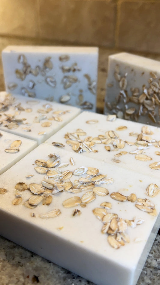 Oat + Cream Goat's Milk Soap (Eczema, Rash & Sensitive Skin)