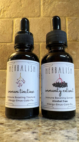 Immuni Extract + Tincture DUO (Allergy-Sinus-Cold-Fever-Flu-Lungs-Throat-Immunity)      SPECIAL LIMITED EDITION