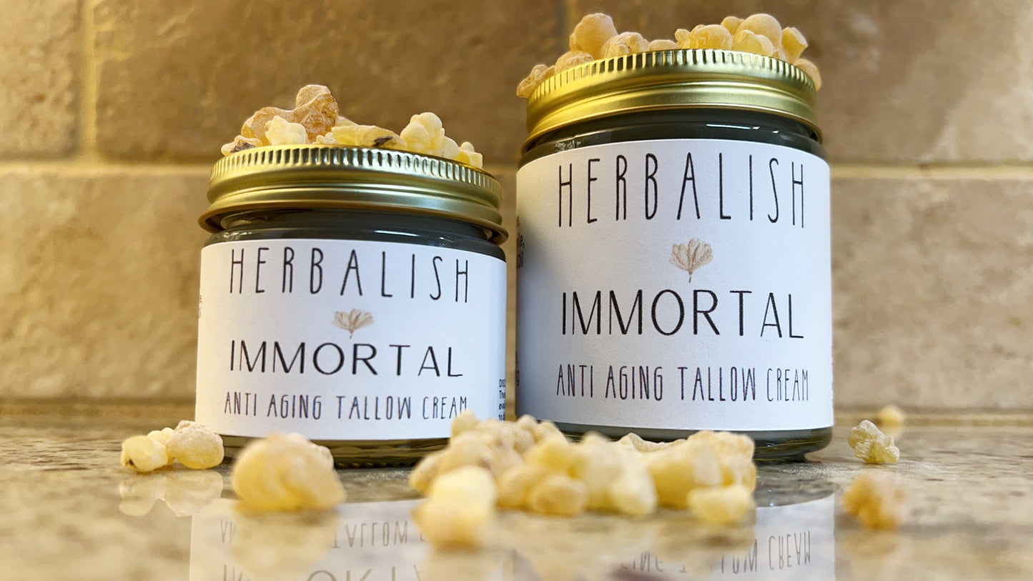 Immortal Tallow Face Cream (Anti-aging-dark circles-tighten)