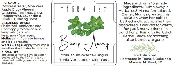Bump Away (Molluscum-Warts-Skin tags)