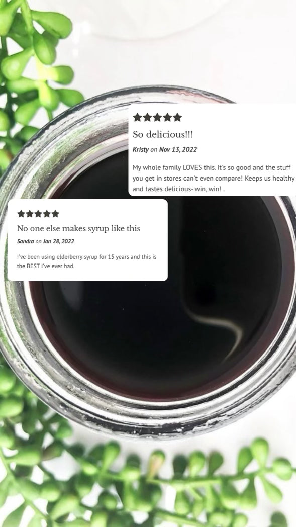 Herbal Elderberry Syrup