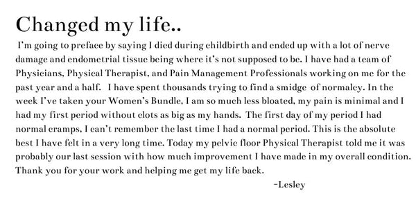 Lady Tea (Women's Health, PMS, Balancing hormones, Endometriosis, PCOS)